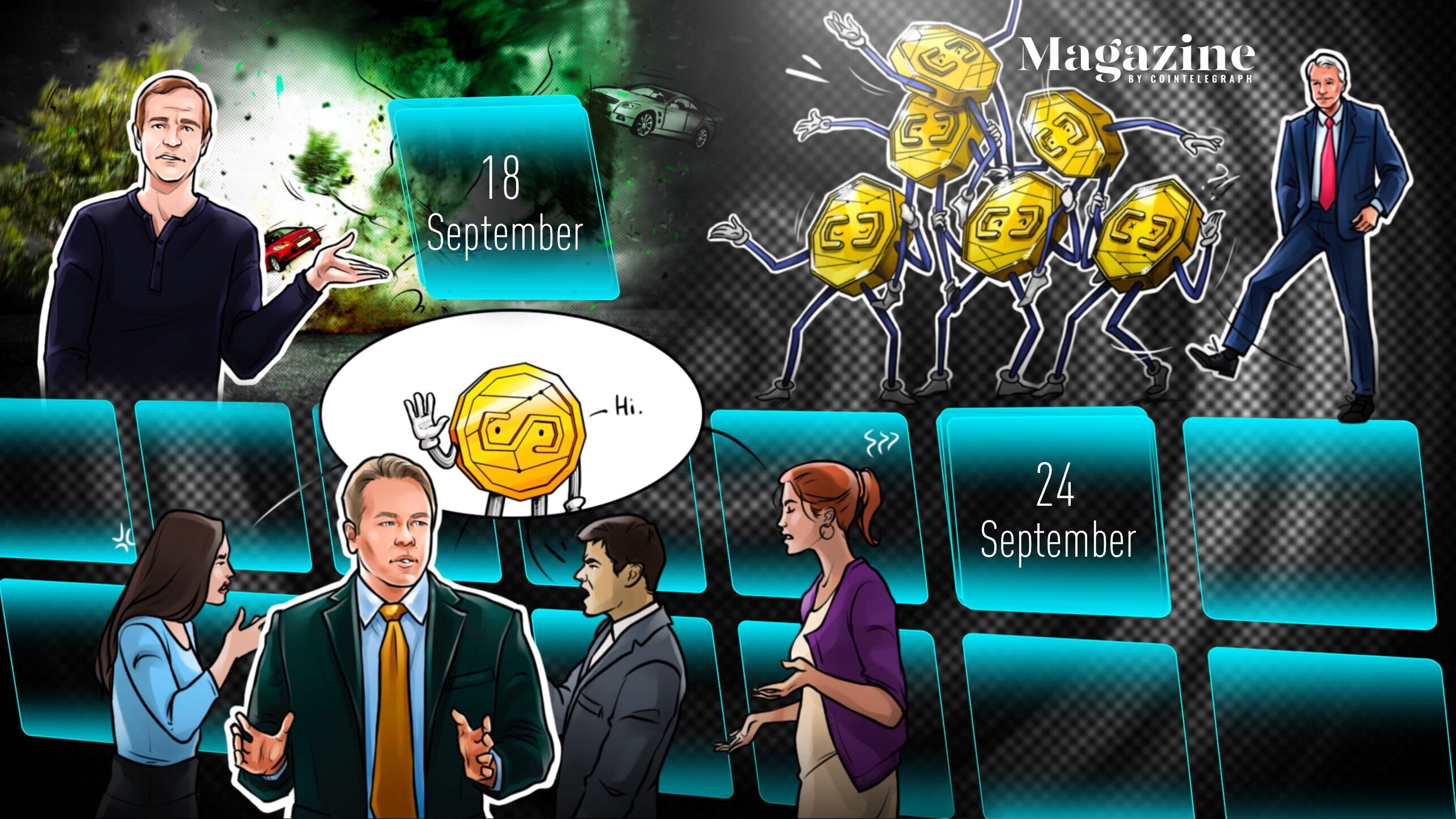 , Wintermute suffers $160M attack, Kraken CEO departs and US bill aims to ban algo stablecoins: Hodler’s Digest, Sept. 18-24